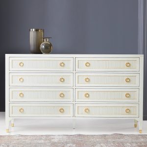 swedish reeded dresser | modern history mh892f02